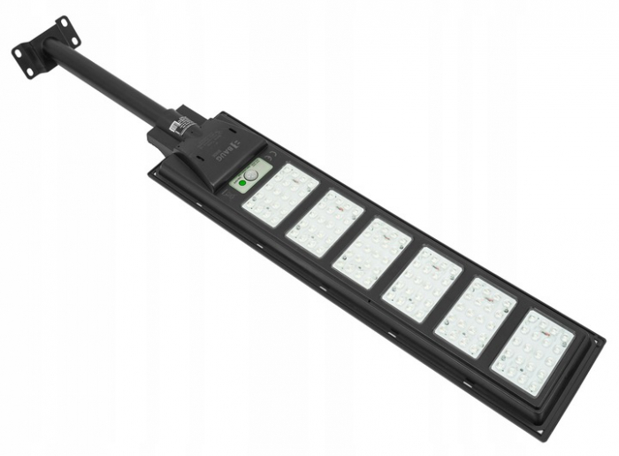 Lampa LED solara exterior 2200W cu senzor telecomanda baterie 12Ah + suport (B5806) [3]