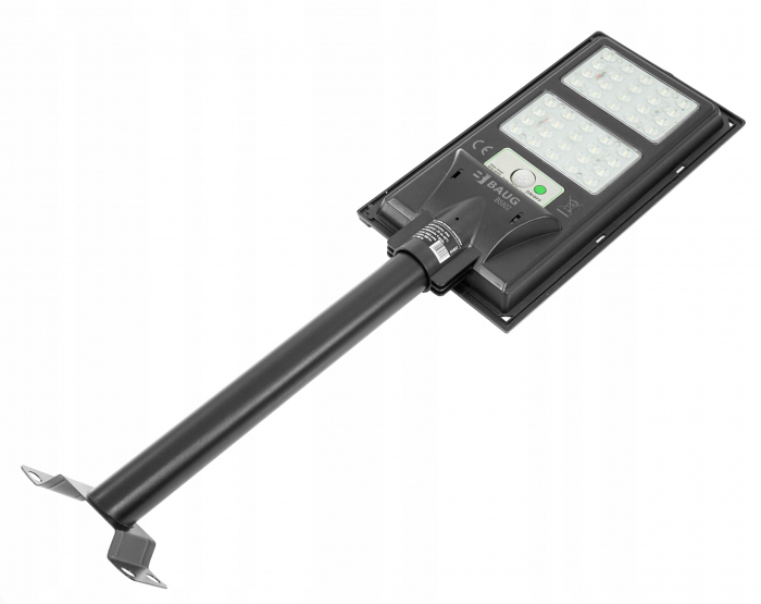 Lampa LED solara exterior 600W cu senzor telecomanda baterie 5Ah + suport (B5802) [8]