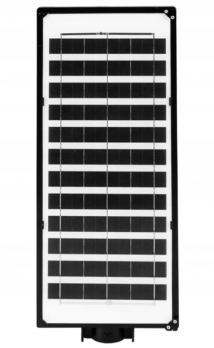 Lampa LED solara exterior 800W cu senzor telecomanda baterie 6Ah + suport (B5803) [2]