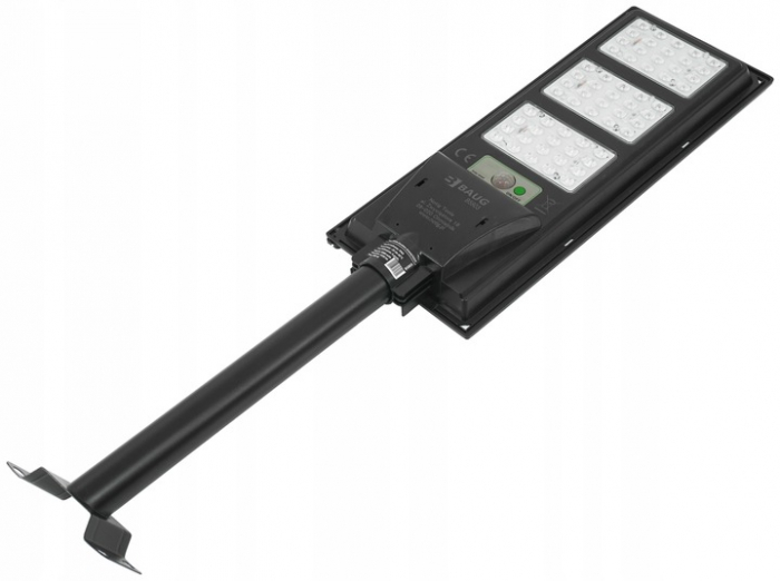 Lampa LED solara exterior 800W cu senzor telecomanda baterie 6Ah + suport (B5803) [5]