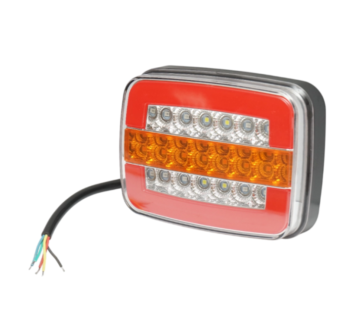 Lampa stop spate dreptunghiulara LED 12V/24V universala 125x95x35mm (DISUJ94) [4]