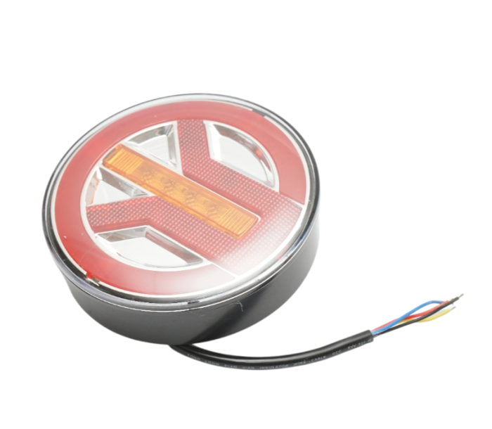 Lampa stop spate rotunda LED 12V/24V universala 140x40mm (DISUJ88) [3]