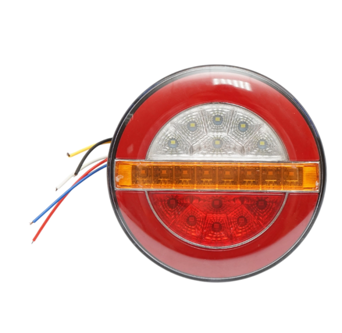 Lampa stop spate rotunda LED 12V/24V universala 140x40mm (DISUJ89) [1]