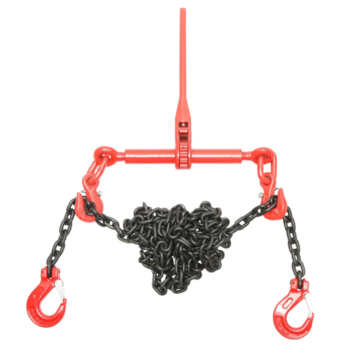 Lant ancorare utilaje grele dispozitiv tensionare pe clichet 4T lungime lant 4m 8mm DISFW02 (BK92730) [2]