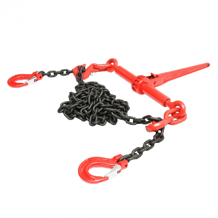 Lant ancorare utilaje grele dispozitiv tensionare pe clichet 4T lungime lant 4m 8mm DISFW02 (BK92730) [5]