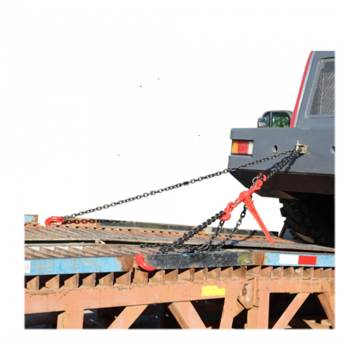 Lant ancorare utilaje grele dispozitiv tensionare pe clichet 4T lungime lant 6m 8mm DISFW03 (BK92731) [2]