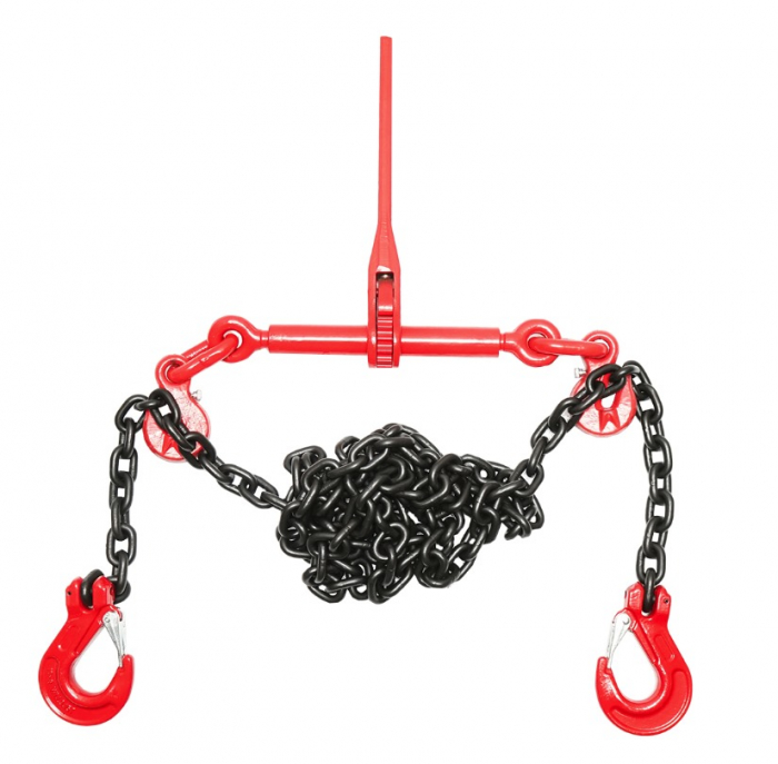 Lant ancorare utilaje grele dispozitiv tensionare pe clichet 6.3T lungime lant 4m 10mm DISFW04 (BK92732) [6]