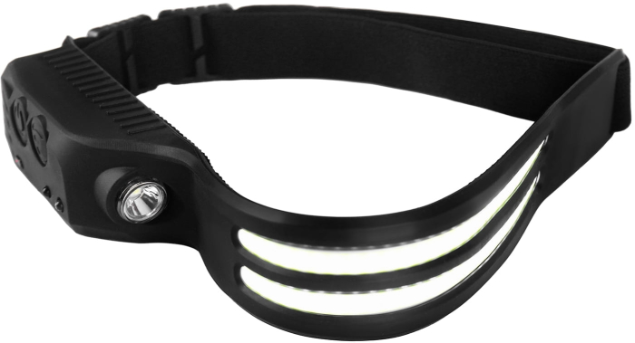 Lanterna frontala LED frontal si lateral incarcare USB, baterie 1200 mAH (KD3490) [9]