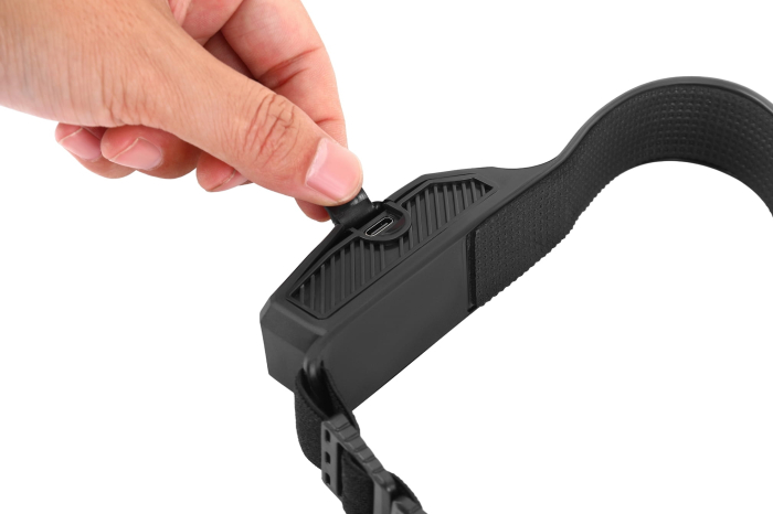 Lanterna frontala LED frontal si lateral incarcare USB, baterie 1200 mAH (KD3490) [7]