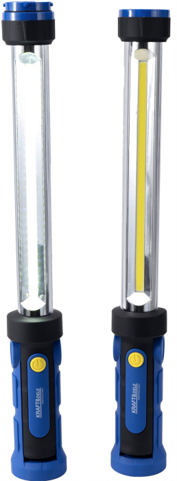 Lanterna lampa dubla inspectie LED 1200LM baterie 2x2Ah de mana talpa magnetica (KD3498) [9]