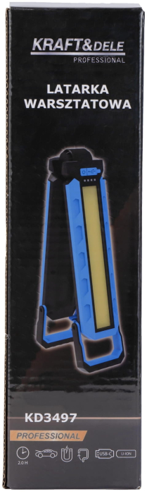 Lanterna lampa inspectie LED 1100LM baterie 4Ah de mana (KD3497) [11]