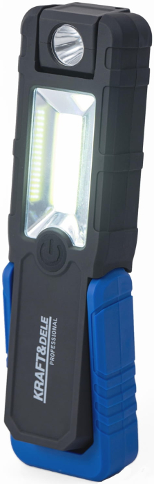 Lanterna lampa inspectie LED 250LM baterie 2.5Ah de mana talpa magnetica (KD3495) [5]