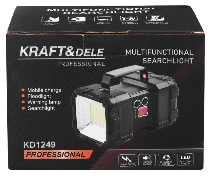 Lanterna LED reincarcabil USB-C Powerbank (KD1249) [14]