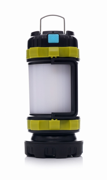 Lanterna T6 LED cu acumulator 3A 3000mAh lumini laterale 240m (KD1240) [7]