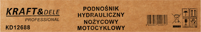 Lift hidraulic pentru motociclete 500 kg, 100-410 mm, platformă 680×370 mm (KD12688) [21]