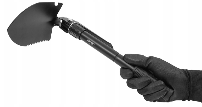 Lopata pliabila multifunctionala 4 in 1 pentru camping, cu tarnacop, fierastrau si desfacator de sticle (V86627) [10]