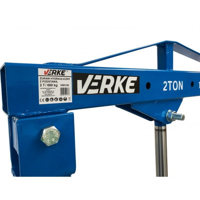 Macara girafa hidraulica 2T atelier auto + Cric cutie viteza 0.5 T (V80139) [6]