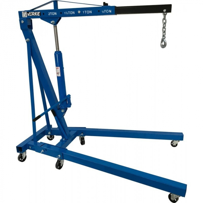 Macara girafa hidraulica 2T atelier auto + Cric cutie viteza 0.5 T (V80139) [3]