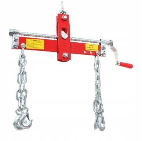 Macara girafa hidraulica 2T + Suport traversa echilibrare ridicare motor macara 900kg (KD333+KD321) [9]