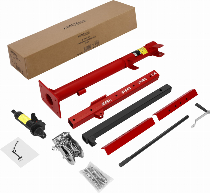 Macara HDS cu troliu 450 kg brat telescopic si rotatie 360 grade (KD12687) [16]