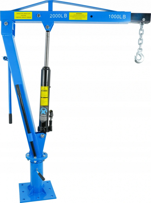 Macara hidraulica girafa pivotanta fixa atelier 360 grade 1Tona (B3102) [3]