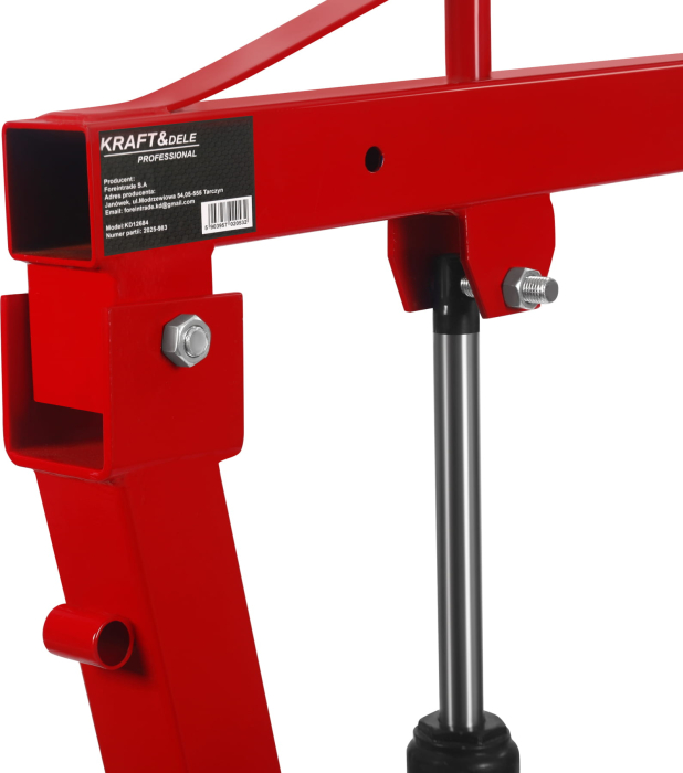 Macara hidraulica girafa pivotanta fixa atelier 360 grade 1Tona (KD12684_2K) [4]