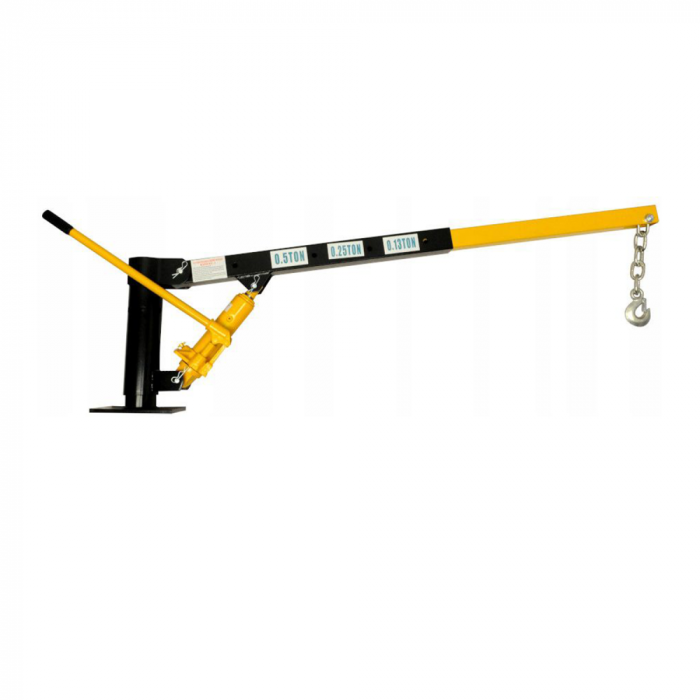 Macara hidraulica girafa pivotanta fixa atelier HDS 360 grade 500kg 0.5Tona (BP-3490) [8]