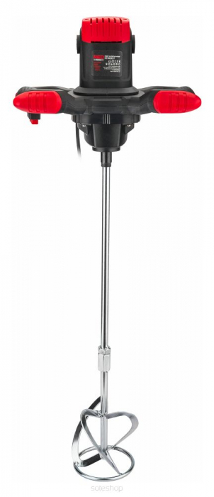 Malaxor mixer 2650W cu 2 palete masina amestecat amestecator mortar vopsea (RTMI0018) [6]