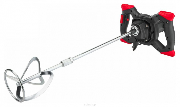 Malaxor mixer 2650W cu 2 palete masina amestecat amestecator mortar vopsea (RTMI0018) [5]