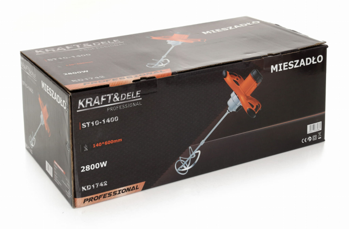 Malaxor mixer 2800W masina amestecat amestecator mortar vopsea (KD1742) [9]