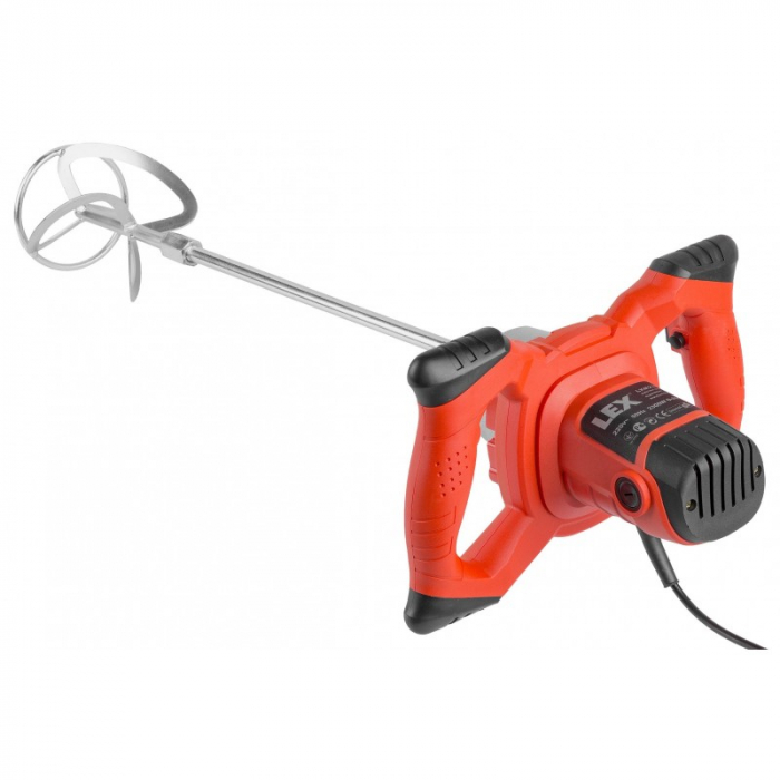 Malaxor mixer cu 3 palete 2300W, masina amestecat, amestecator mortar, vopsea (LXM23-3H) [15]