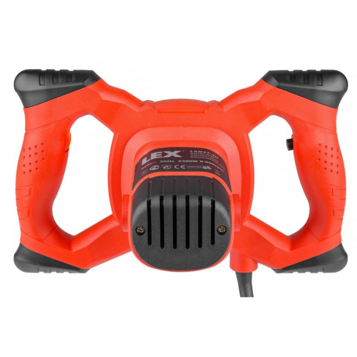 Malaxor mixer cu 3 palete 2300W, masina amestecat, amestecator mortar, vopsea (LXM23-3H) [9]