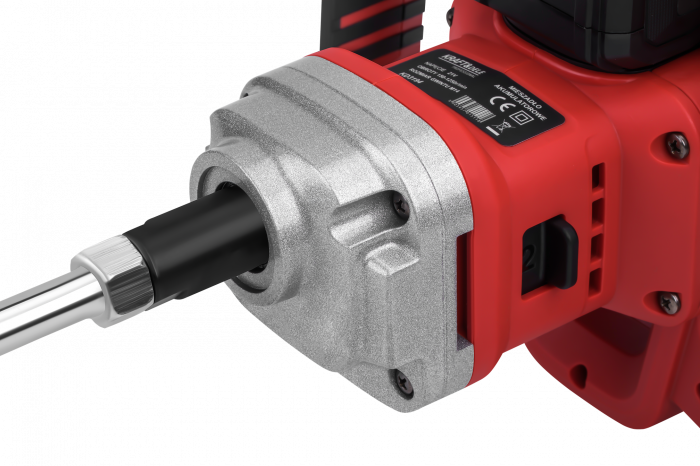 Malaxor mixer cu baterie acumulator 2 x 20V 4Ah masina amestecat amestecator mortar vopsea (KD3194) [11]