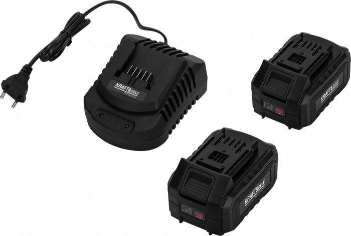 Malaxor mixer cu baterie acumulator 2 x 20V 4Ah masina amestecat amestecator mortar vopsea (KD3194) [2]