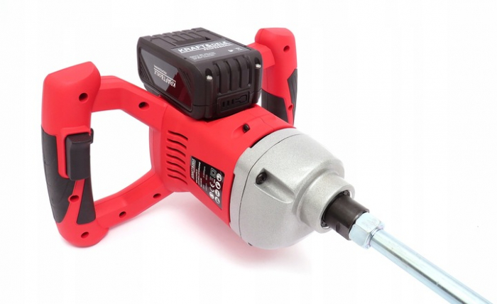 Malaxor mixer cu baterie acumulator 20V masina amestecat amestecator mortar vopsea (KD3036) [2]
