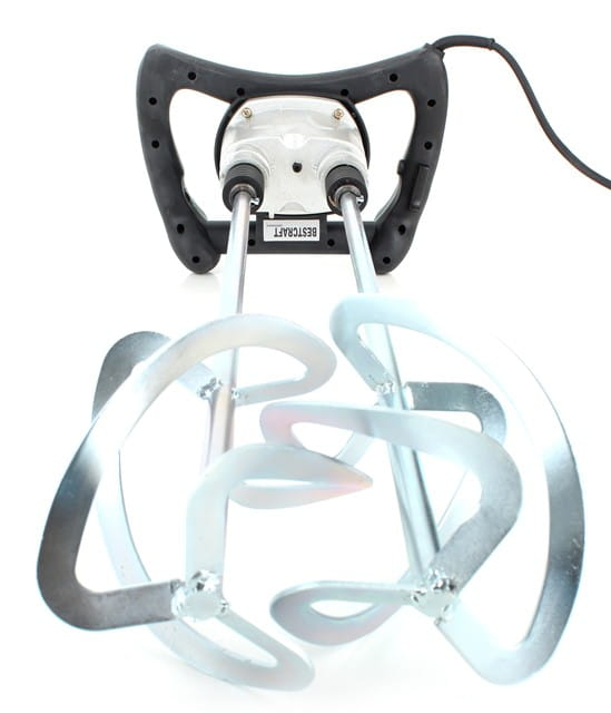 Malaxor mixer dublu 1600W masina amestecat amestecator mortar vopsea (EC542) [14]