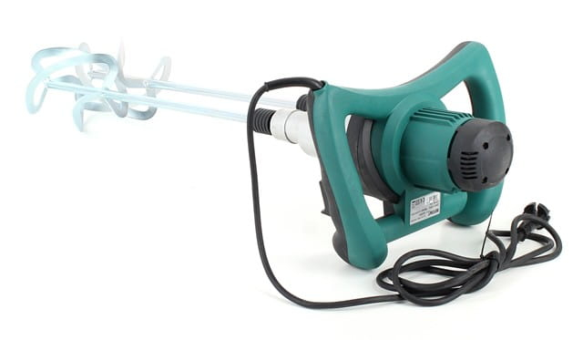 Malaxor mixer dublu 1600W masina amestecat amestecator mortar vopsea (EC542) [8]