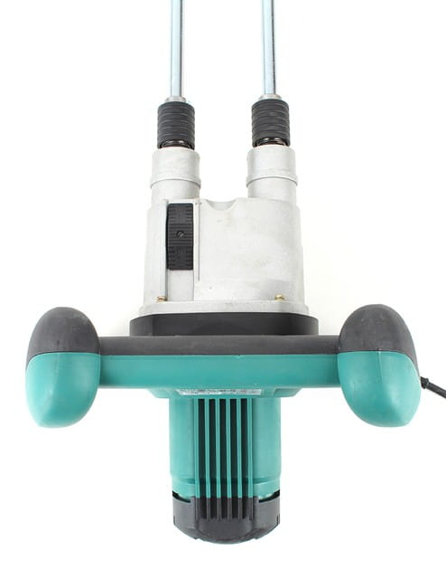 Malaxor mixer dublu 1600W masina amestecat amestecator mortar vopsea (EC542) [4]