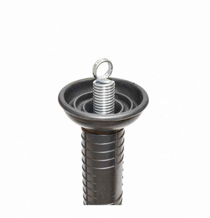 Maner poarta negru cu carlig si arc tensionare gard electric DISBY81 (BK87667) [4]