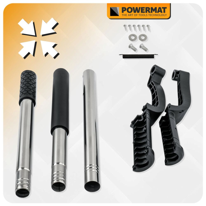 Maner telescopic cu capac aspirare praf pentru slefuit pereti si tavane (PM-SDB-2450M-UT) [22]