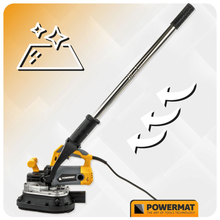 Maner telescopic cu capac aspirare praf pentru slefuit pereti si tavane (PM-SDB-2450M-UT) [18]