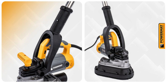 Maner telescopic cu capac aspirare praf pentru slefuit pereti si tavane (PM-SDB-2450M-UT) [24]