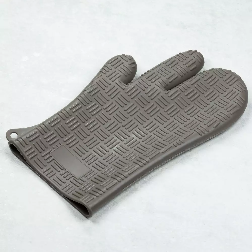 Manusa bucatarie din silicon, termorezistenta, culoare gri (KH-1622) [2]