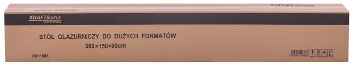 Masa pentru placi ceramice format mare 360x150 cm capacitate 250 kg (KD11983) [16]