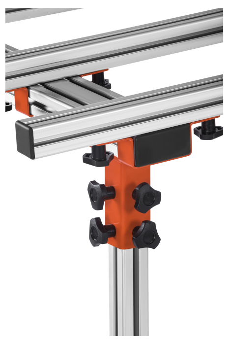 Masa profesionala pentru prelucrare gresie cu 4 picioare, 250 kg, 180 x 150 x 80cm (KD11984) [11]