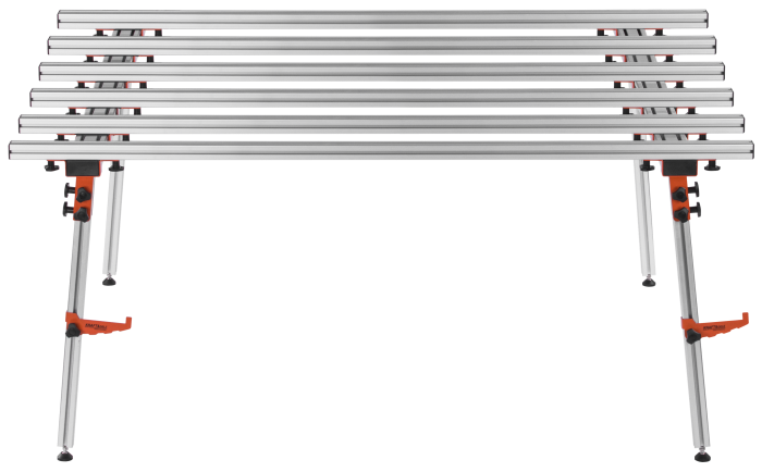 Masa profesionala pentru prelucrare gresie cu 4 picioare, 250 kg, 180 x 150 x 80cm (KD11984) [9]