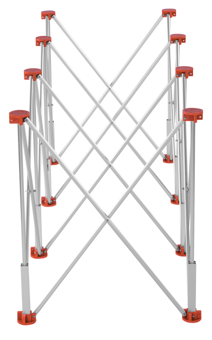 Masa profesionala pentru prelucrare gresie cu 8 picioare, 170 x 60 x 75 cm, 800Kg (KD119800) [8]