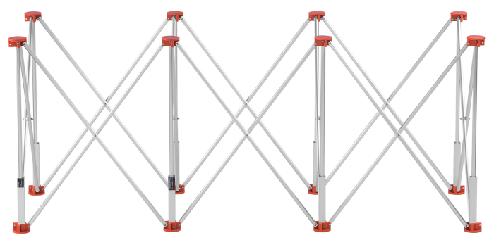 Masa profesionala pentru prelucrare gresie cu 8 picioare, 170 x 60 x 75 cm, 800Kg (KD119800) [4]