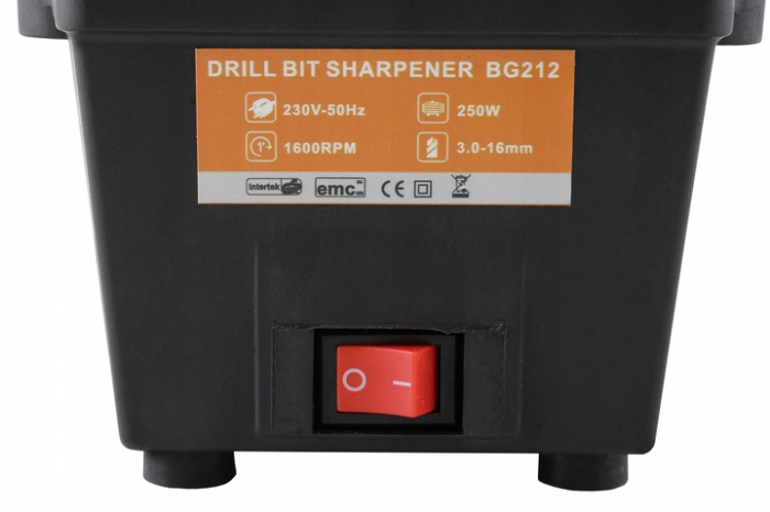 Masina aparat de ascutit burghie 90W ascutitor burghii 3-16mm (BG212) [5]