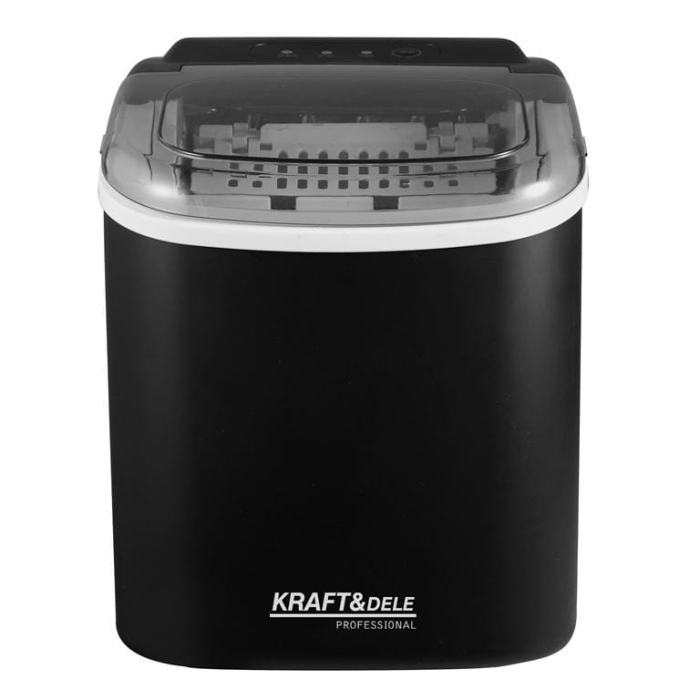 Masina aparat de facut gheata, 28x11.5x0 cm 220V 1.2 Litri, Economica, agent frigorific modern R600A, Negru (KD4124) [7]